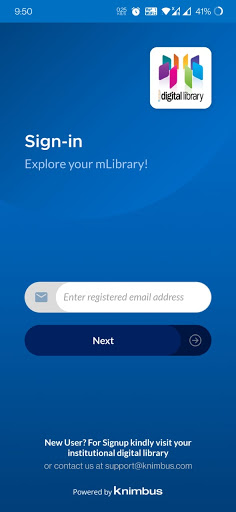 mLibrary–Your Mobile eLibrary Screenshot 1 - AppWisp.com
