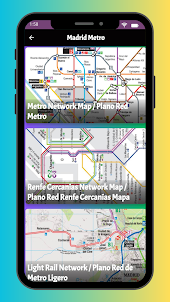 Madrid Metro Map (Offline)