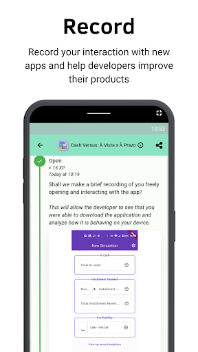 Test My App Screen 3