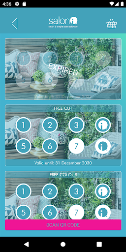 SalonIQ Booking App Screen 3