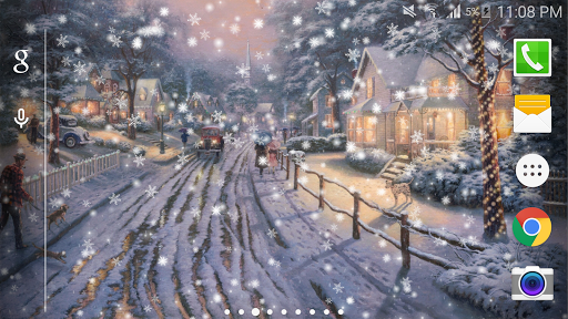 Fairy Tale Snow Live Wallpaper Screen 3