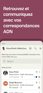 Ancestry : Généalogie et ADN