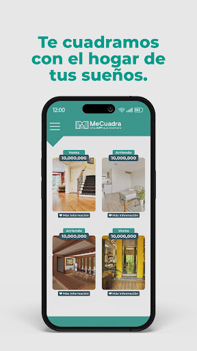 Android application MeCuadra screenshort