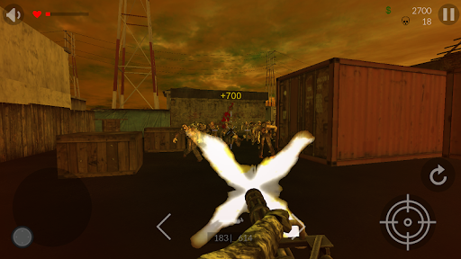 Android application Zombies Killer 3D FPS Game screenshort