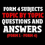 Cover Image of Tải xuống Form 4 Subjects Topical Questions Form 4 Topical Past KCSE Qusetions and Answers APK