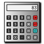 Math Word Decode Fun Item - Calculator