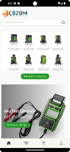 Ekipman Marketim Screen 2