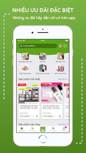 Android application ĐÔNG Y screenshort