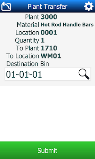 Android application RFgen 5.2.4 Mobile Client screenshort