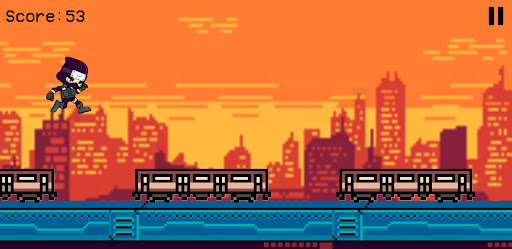 Android application Train Runner 2D screenshort
