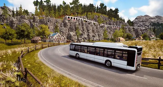 Bus Driving Sim Coach Games 3D