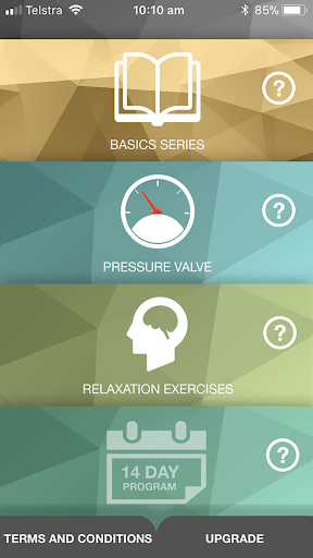 Android application Power of Calm screenshort