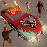 Zombie Attack Monster Car Survival icon