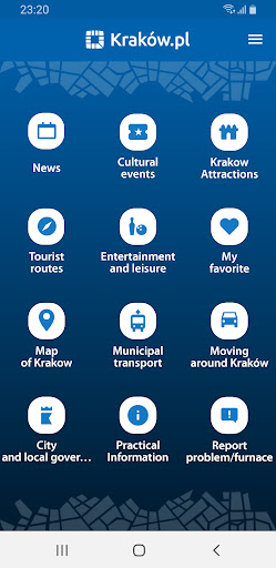 Screenshot of Krakow.pl