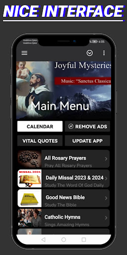Android application Catholic Missal, Hymns, Bible screenshort