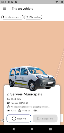 CHV Mobilitat Compartida Screen 3