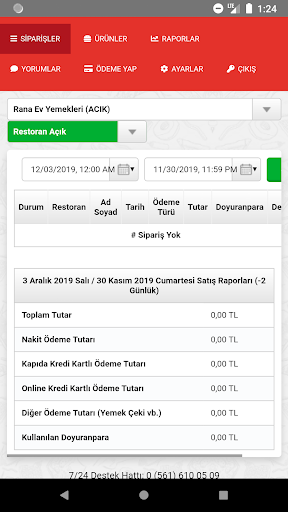 Android application Doyurunbeni.com - Sipariş Taki screenshort