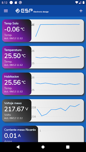 Android application ESPDesign screenshort