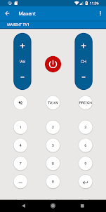 Maxent TV Remote