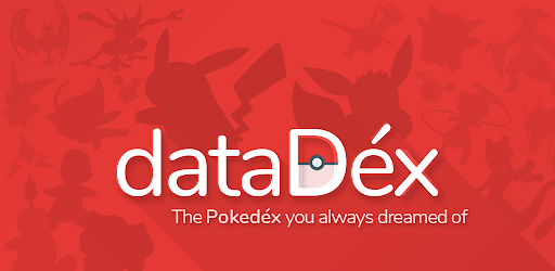 dataDex - Pokédex for Pokémon screen 0