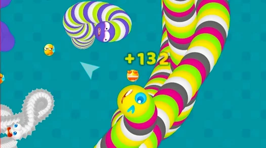 Worm Dash Jogo da Cobrinha versão móvel andróide iOS apk baixar