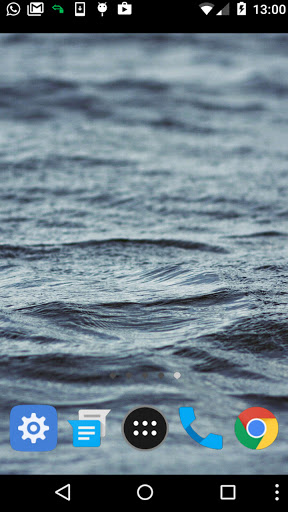 Android application sea water wallpaper screenshort