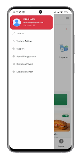 Android application Laundry Yuk - kasir laundry screenshort
