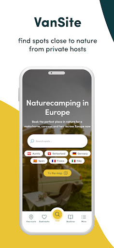 Android application VanSite screenshort