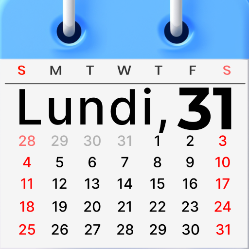 Calendrier simple 2025 Télécharger sur Windows