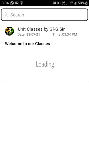 Unit Classes by GRG sir