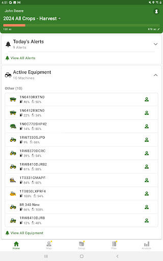 Screenshot of Operations Center Mobile