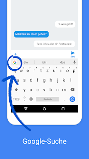 Gboard – die Google-Tastatur Screenshot