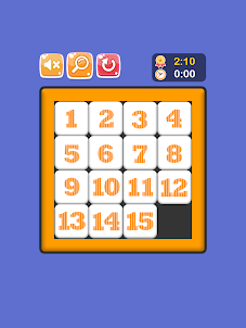 15 Puzzle - Sliding Numbers