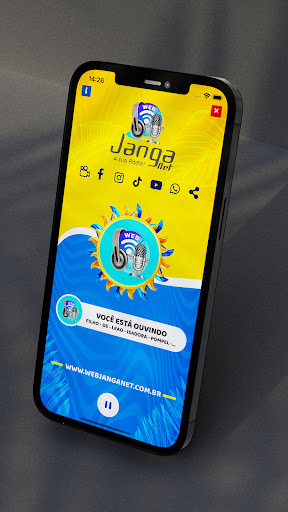 Android application Web Rádio Janga Net screenshort