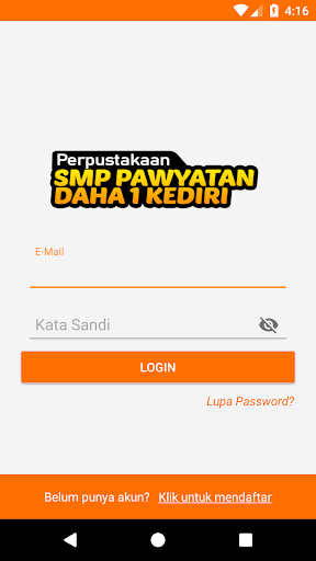 Android application SMP Pawyatan Daha 1 Kediri screenshort