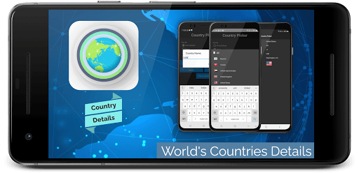 Android application World All Country Details Geo screenshort