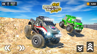 4x4 Monster Truck Driving 3d - Screenshot 1