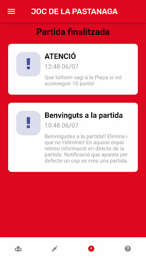 Android application El Joc de la Pastanaga screenshort