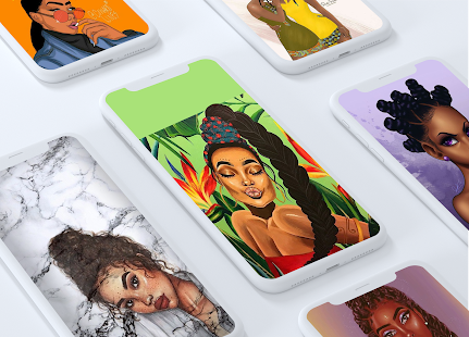 Скачать игру Melanin wallpapers: Girly, Cute, Girls для Android бесплатно