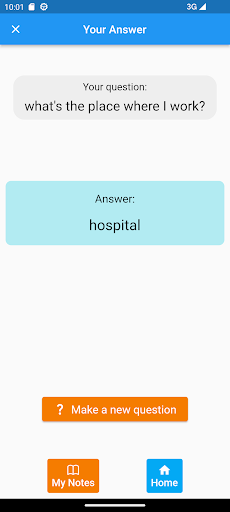 My Notes Screen 3
