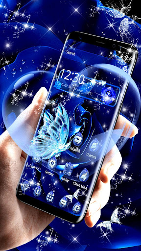 ファンタジーブルーエンチャントテーマ 神秘的な青いバラの雨滴の壁紙 By Best Cool Theme Dreamer Google Play 日本 Searchman アプリマーケットデータ