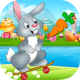Bunny Dash Skater Adventure icon