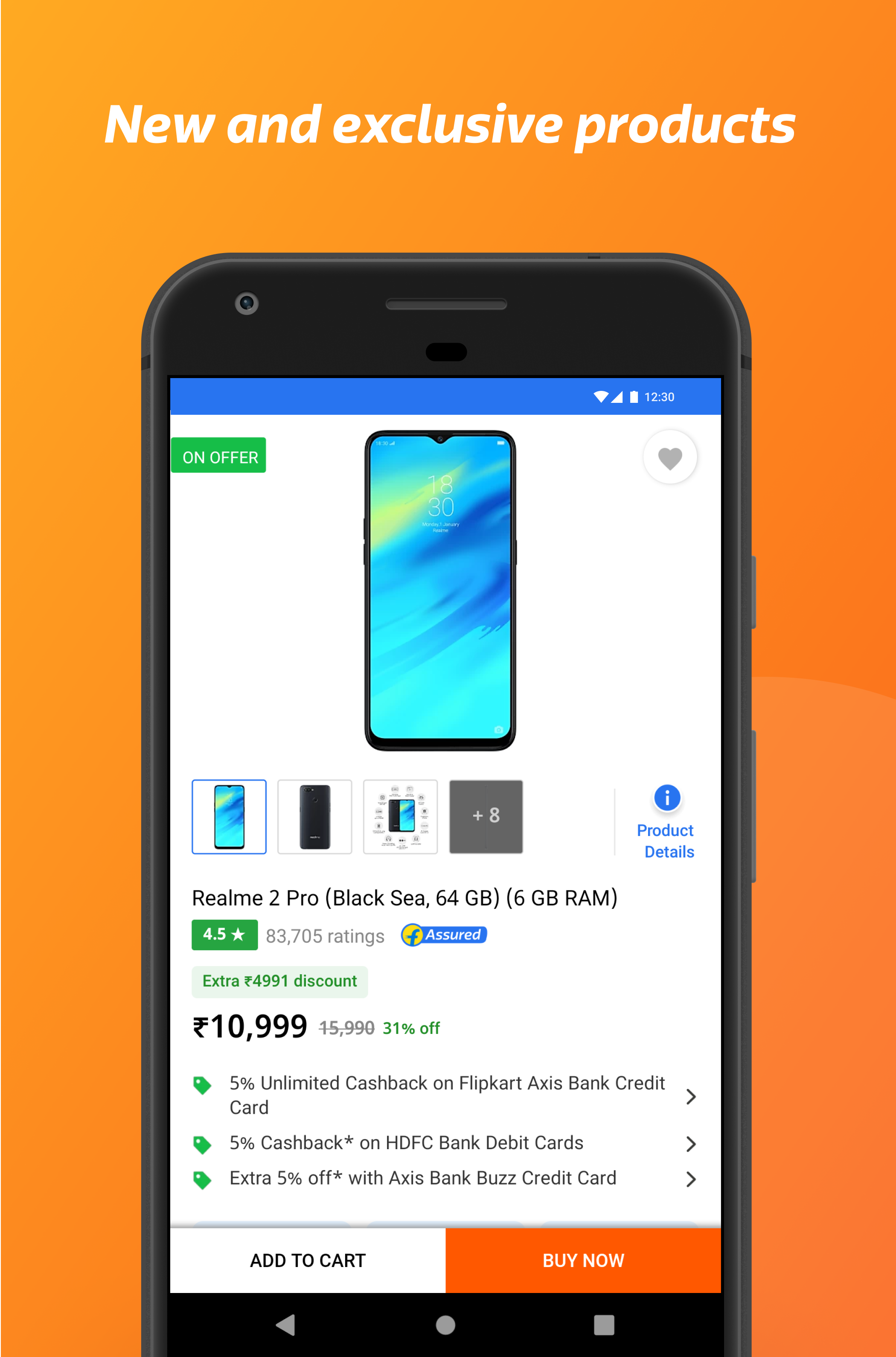 Android application Flipkart Online Shopping App screenshort