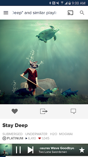 8tracks - Playlist Radio Screenshot 2 - AppWisp.com