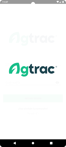Android application Agtrac screenshort