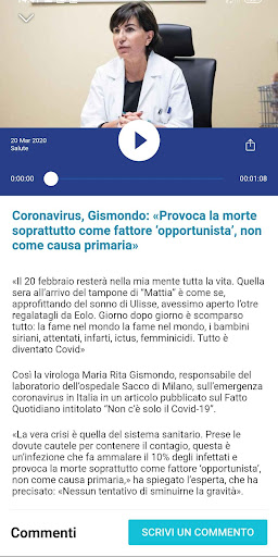 Ascolta la Notizia Screen 2