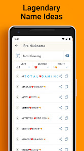 Screenshot 4 Name Generator - Nickname Fire android