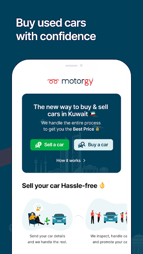 Screenshot of Motorgy - Buy & Sell Cars