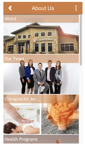 Android application Integrated Pain Specialists screenshort