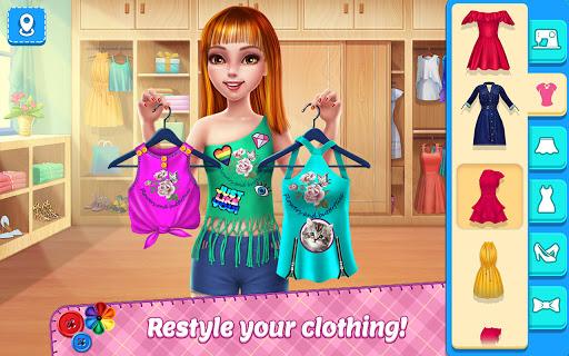 DIY Fashion Star - Design Hacks Clothing Game  screenshots 1